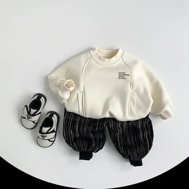 Thick Warm Unisex Fleece Sweatshirt