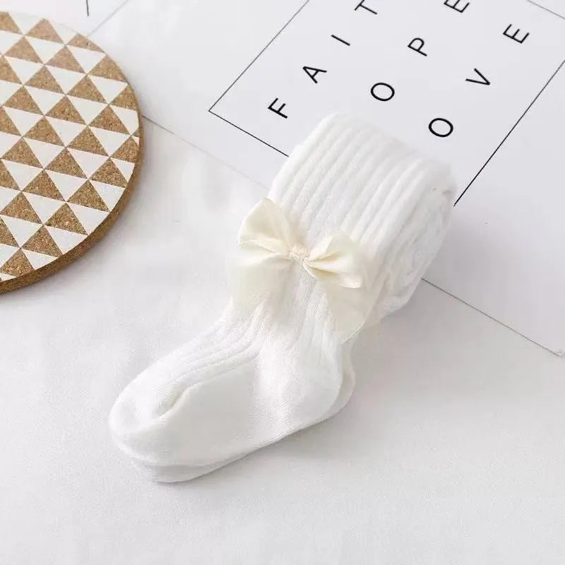 Cute Bowknot Tights For Girls