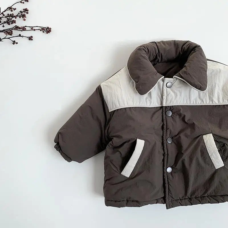 Color-Block Winter Jacket