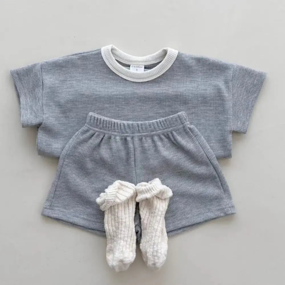 Solid Cotton Unisex Set
