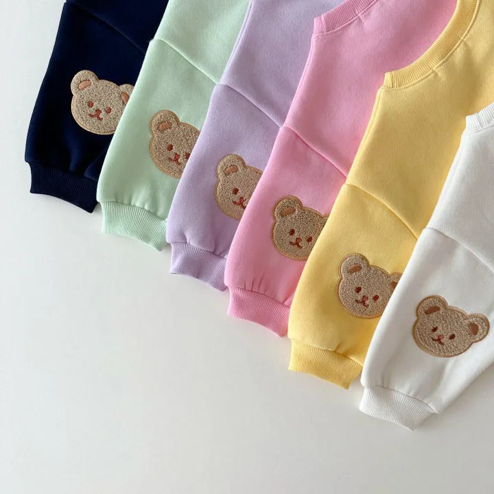 Cute Double Bear Jogger Set