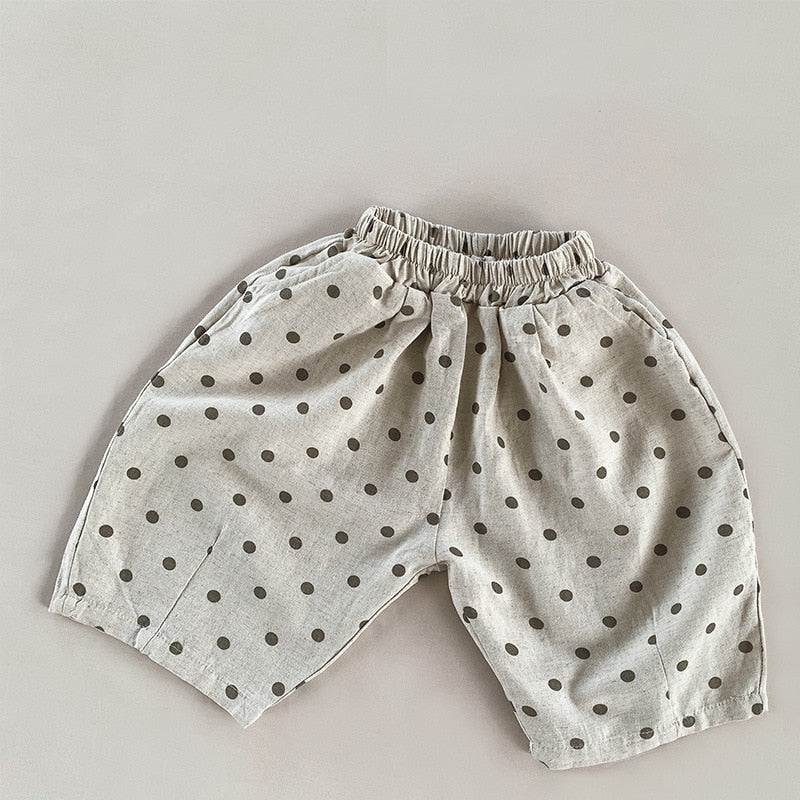 Children's Polka Dot Harem Pants