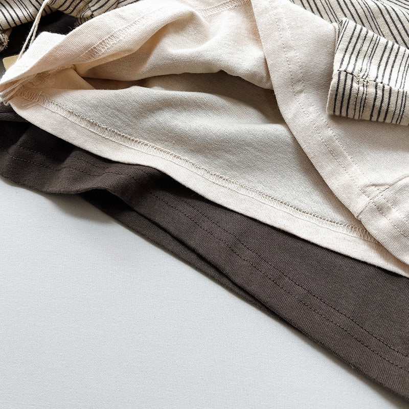 Long-Sleeved Letter Tee
