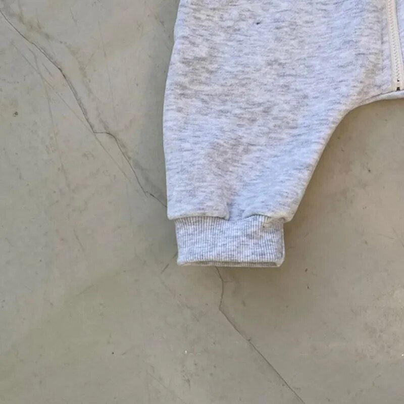 Smiley Face Hooded Romper