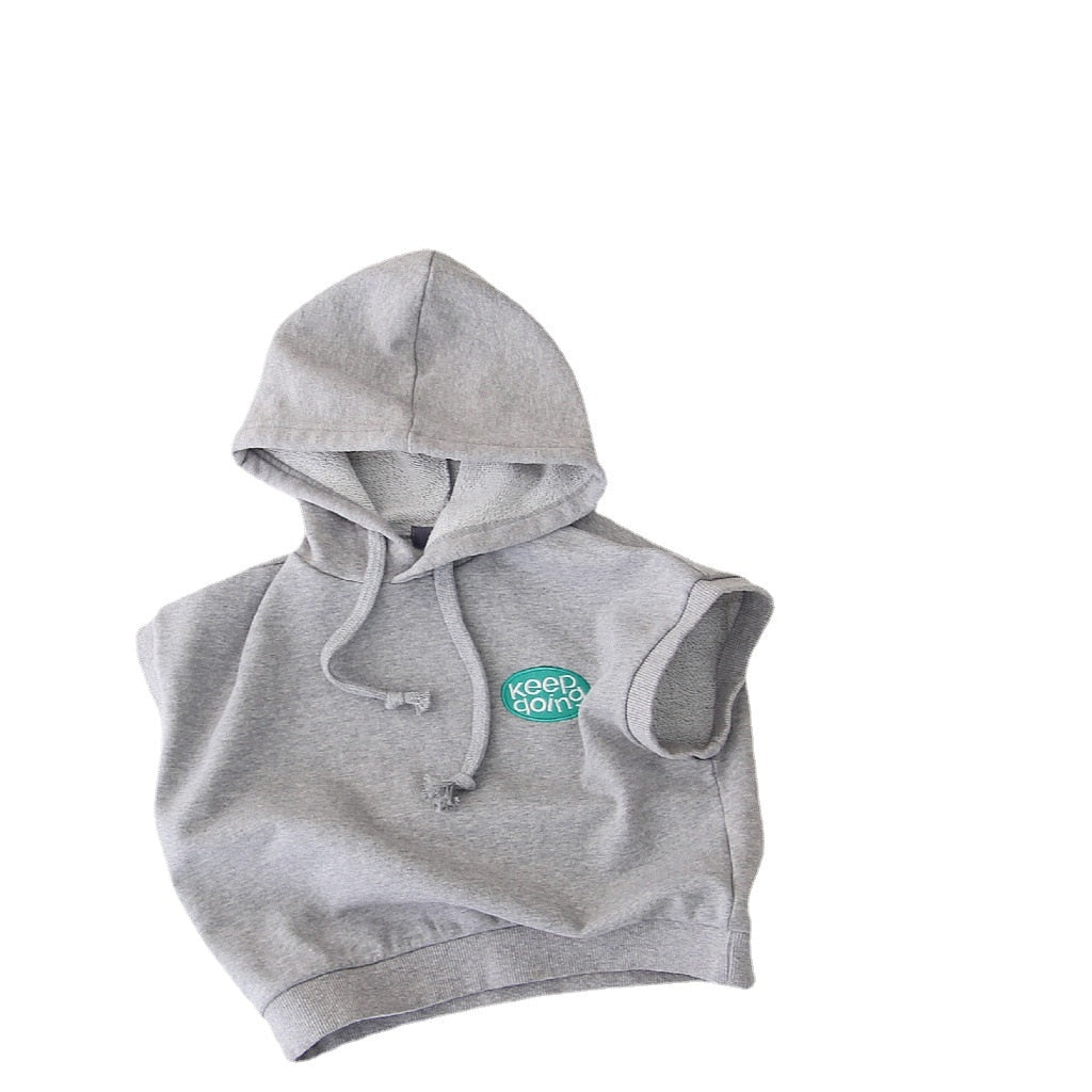 Sleeveless Hooded Vest