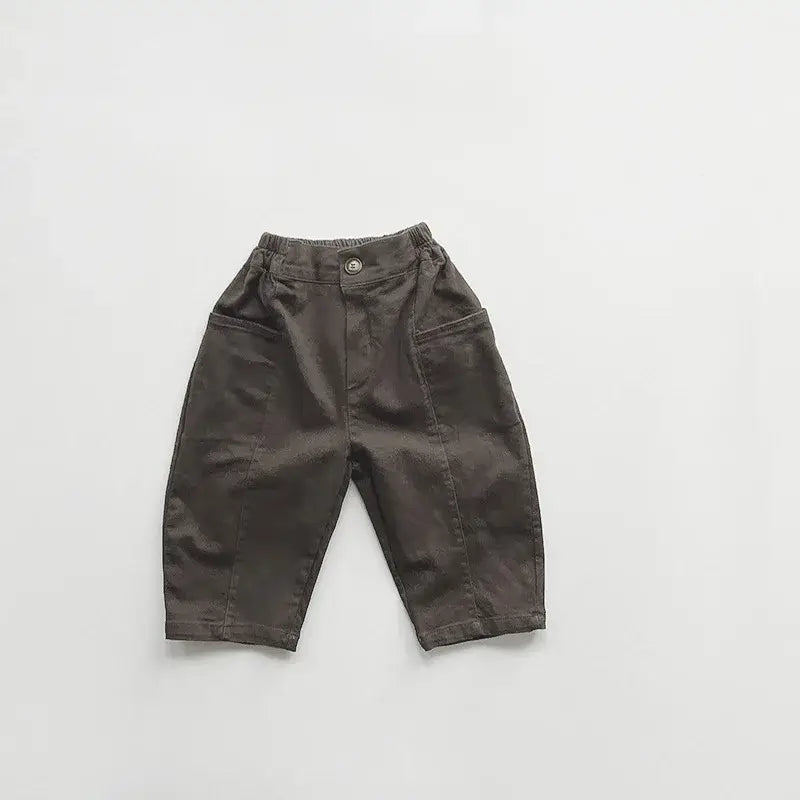 Casual Loose Solid Pants