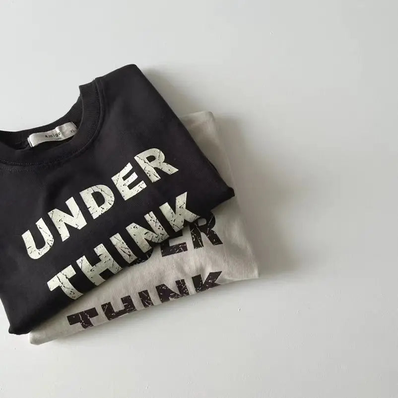 'UNDERTHINK IT' Long-Sleeve Tee
