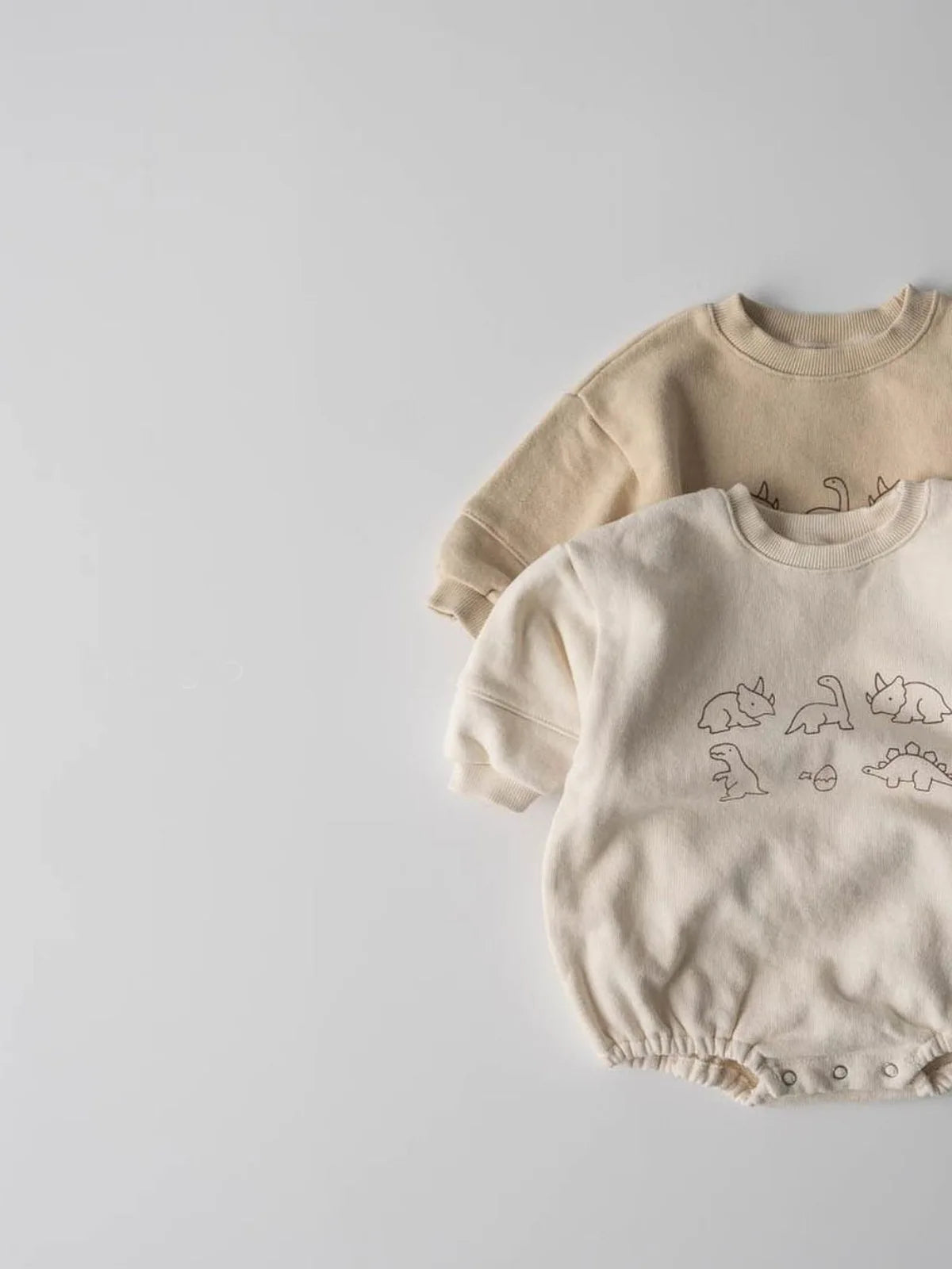 Cute Dinosaur Print Infant Onesie