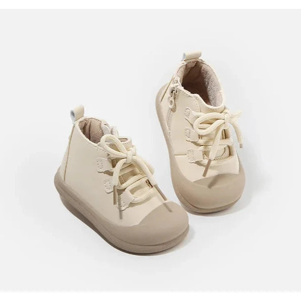 Soft Solid Waterproof  Ankle Boots