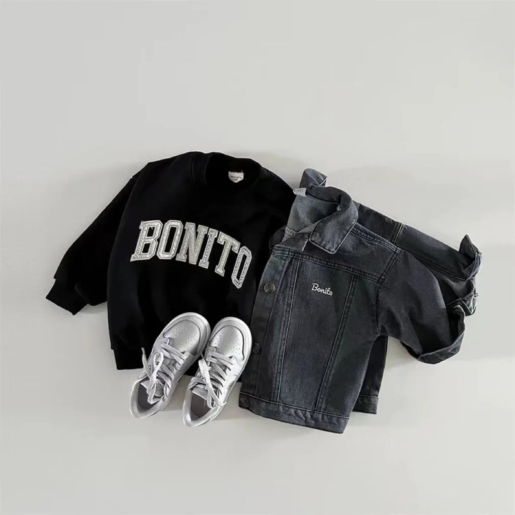 Long-Sleeve Denim Jacket
