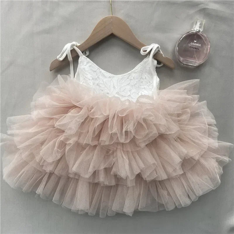 Girls Lace Tutu Dress