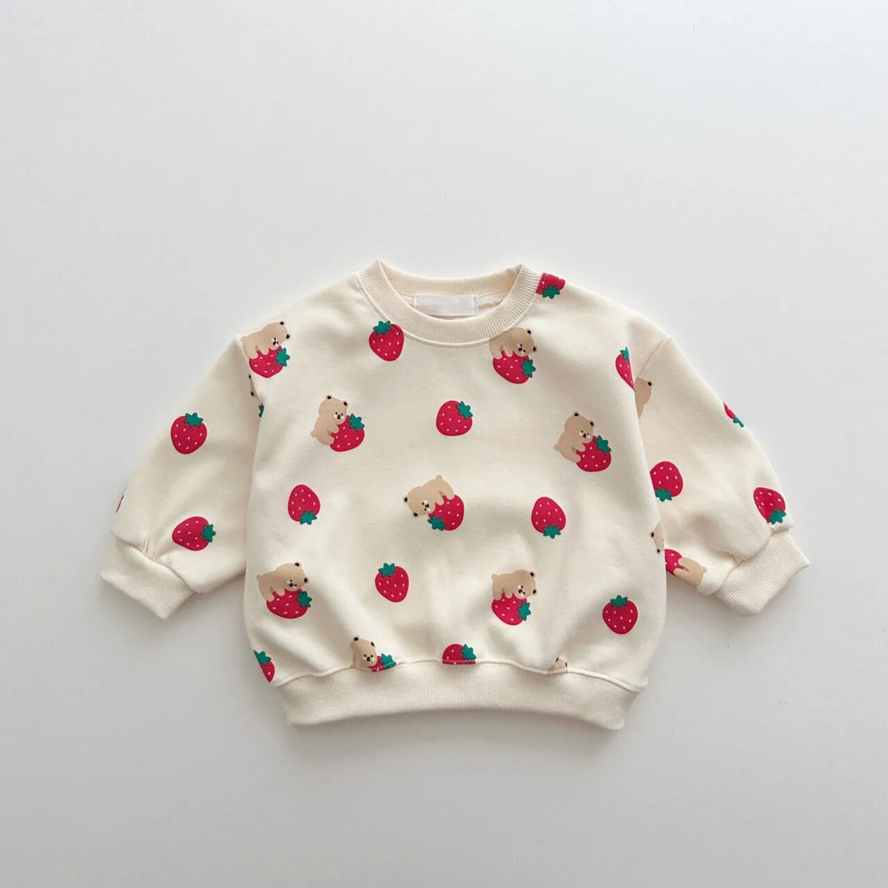 Strawberry Print Jogger Set