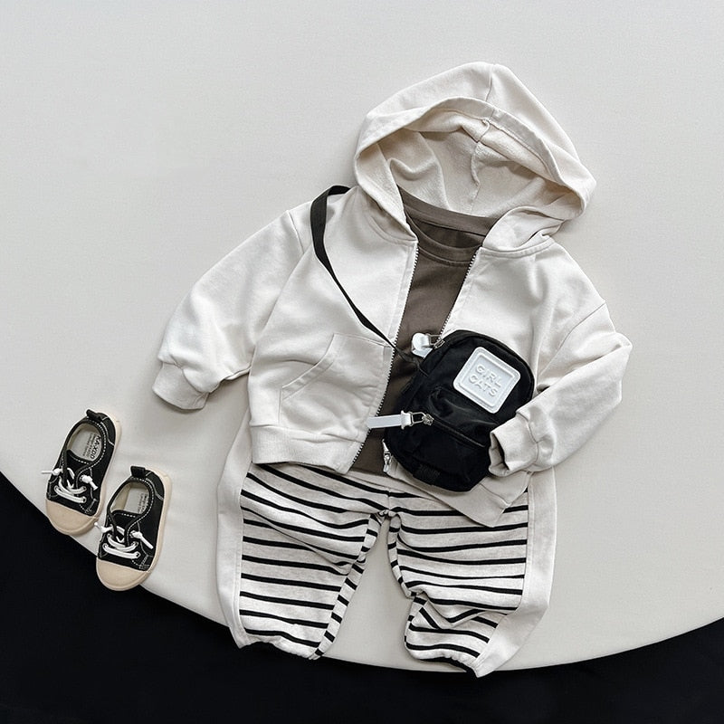 Striped Patchwork Pants