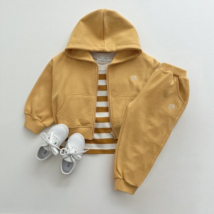 Children Hooded Jogger Set