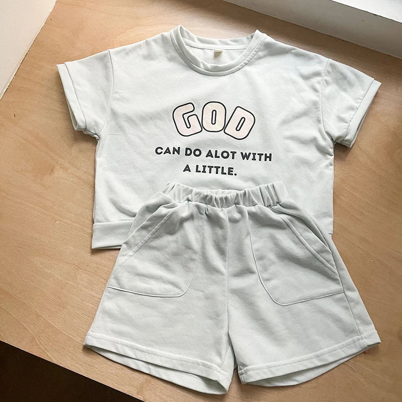 'GOD Can Do A Lot With A Little' Kids Set