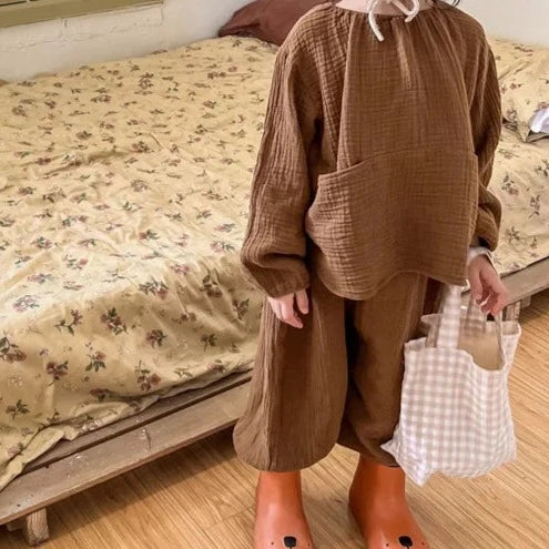 Lightweight Casual Muslin Set
