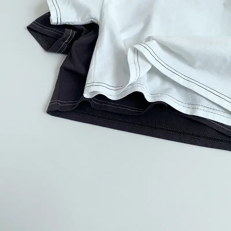 Unisex Letter Print Casual Tee