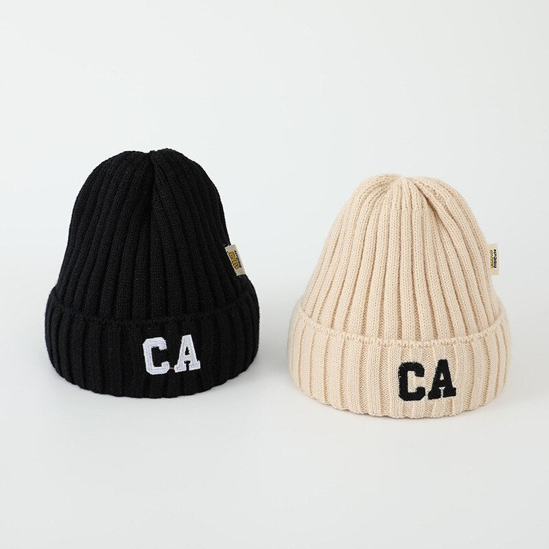 'CA' Embroidered Beanie