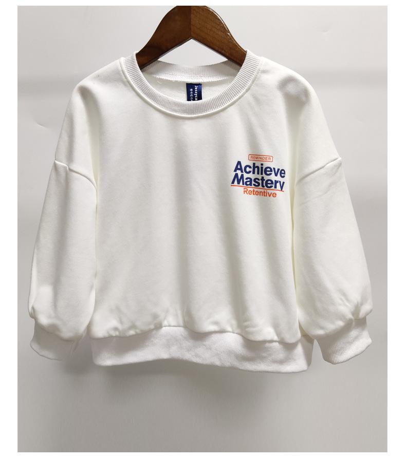 Letter Print Loose Graphic Sweatshirt