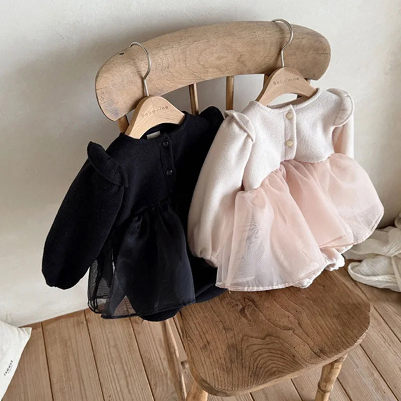 Thick Velvet Tutu Bodysuit