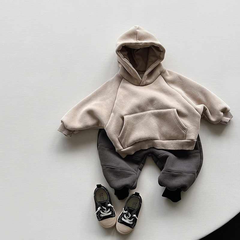 Warm Hooded Sweatshirt