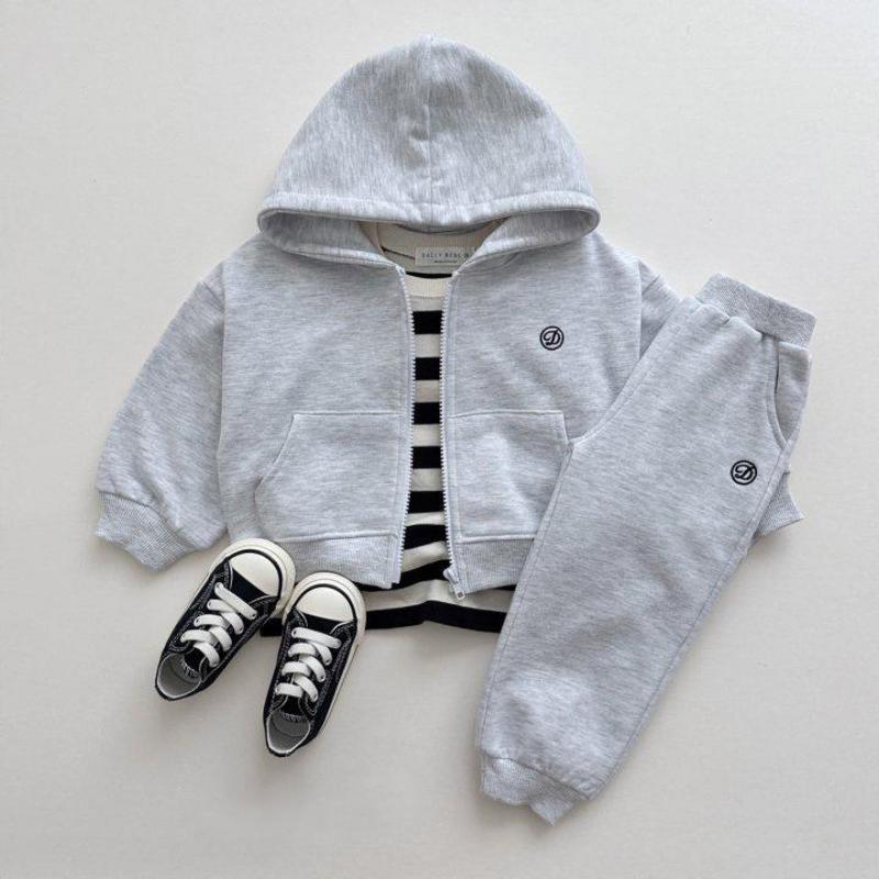 Children Hooded Jogger Set