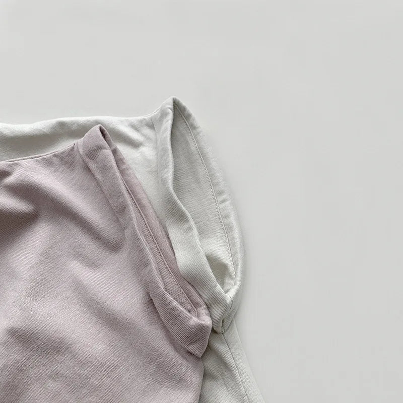 Vintage Solid Short Sleeve T-Shirt