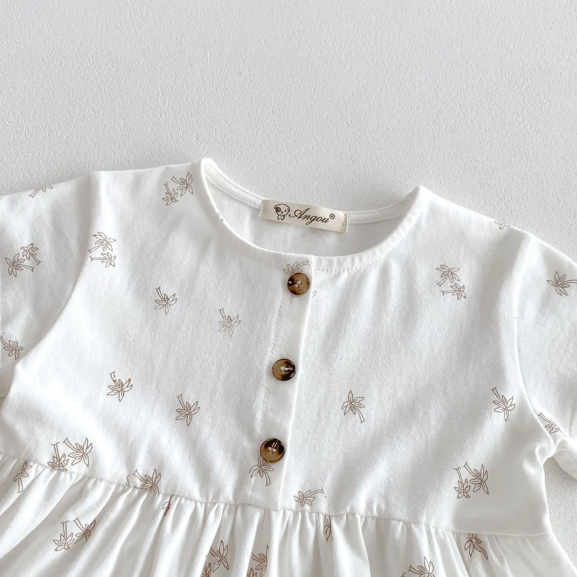 Cute Short Sleeve Casual Dress