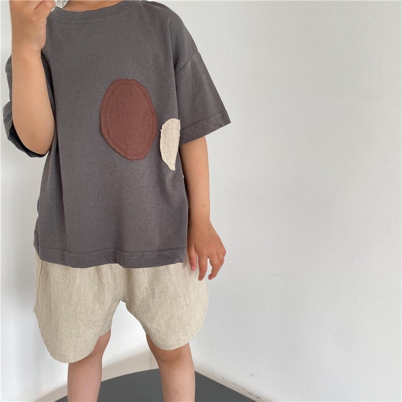 Loose Patchwork T-Shirt
