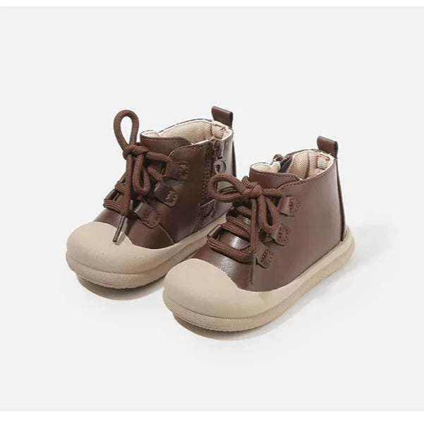 Soft Solid Waterproof  Ankle Boots