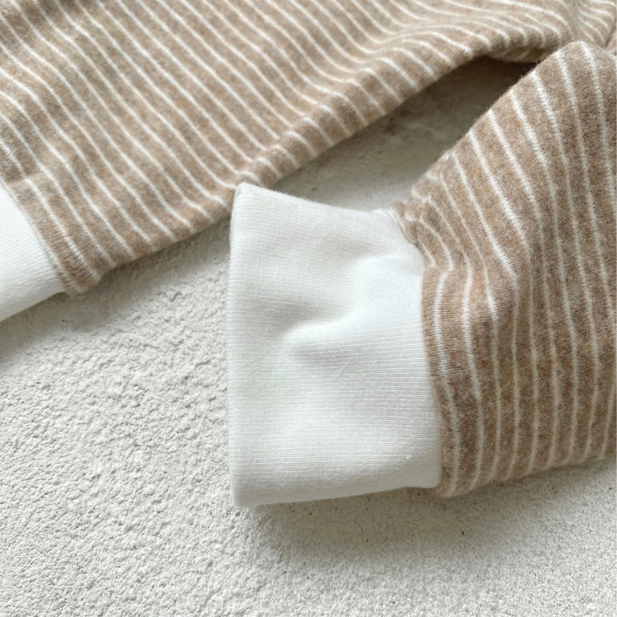 Long-Sleeve Striped Infant Set