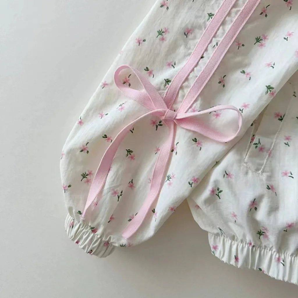 Hooded Jacket & Shorts Two-Piece Set