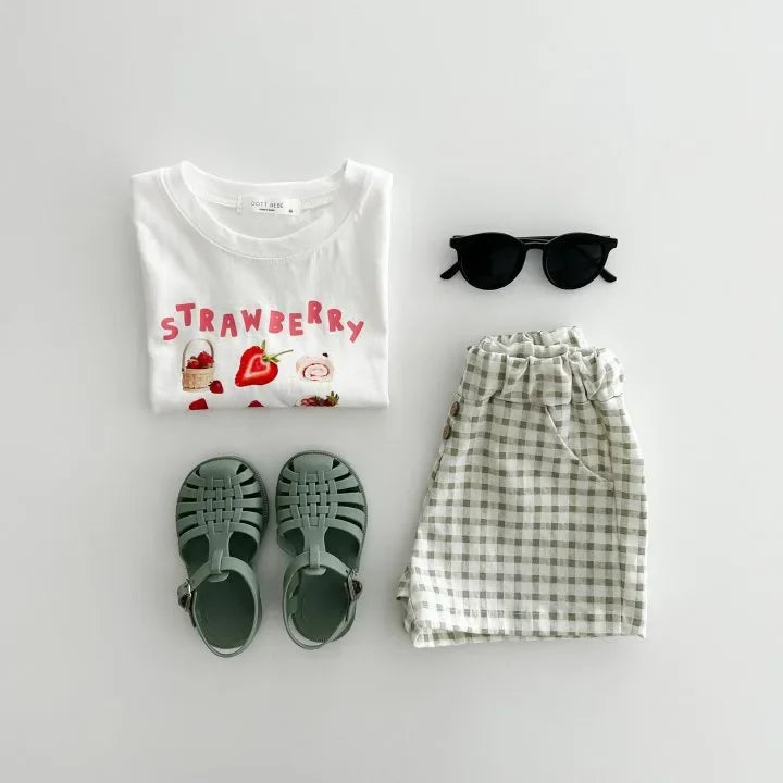 Summer Casual Plaid Shorts
