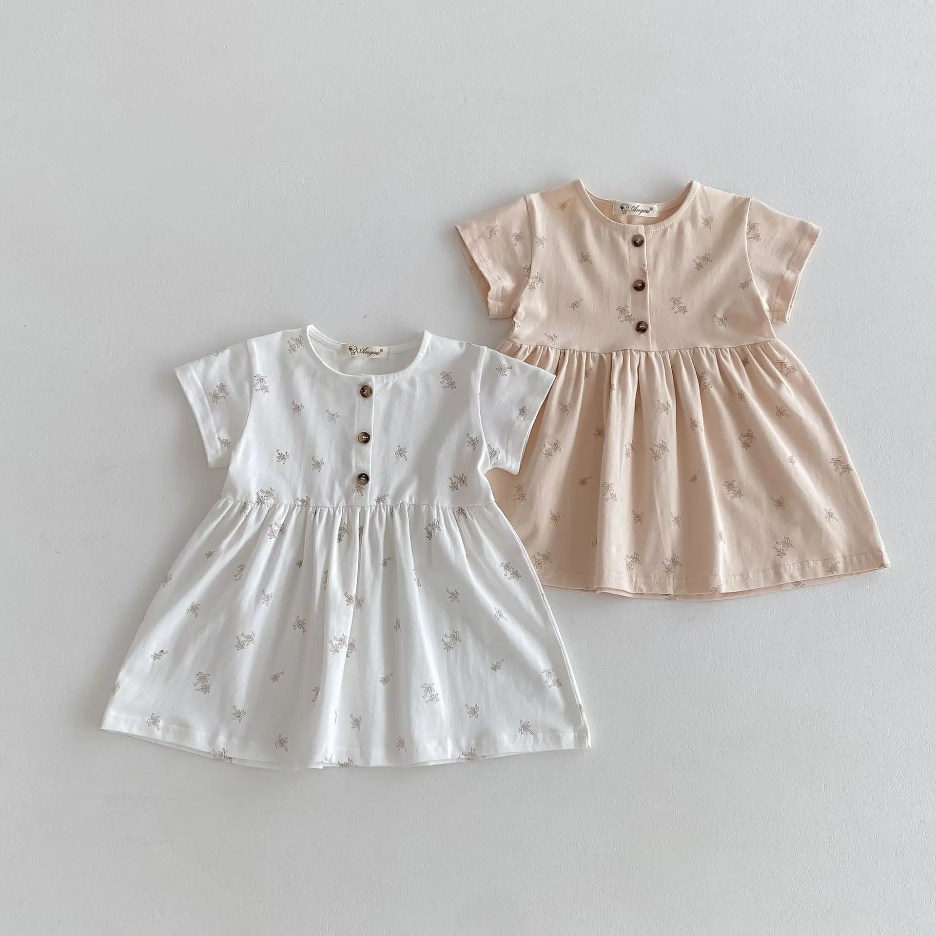 Cute Short Sleeve Casual Dress