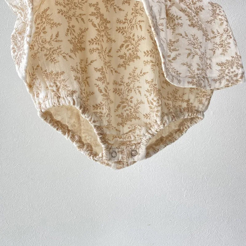 Infant Girl Floral Onesie