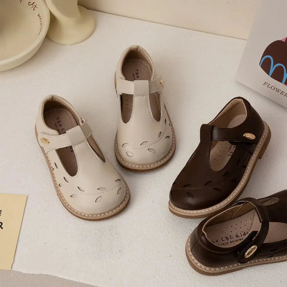 French Vintage Mary Jane Shoes