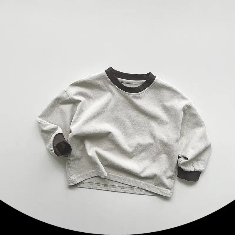 Soft Long-Sleeved Solid Tee