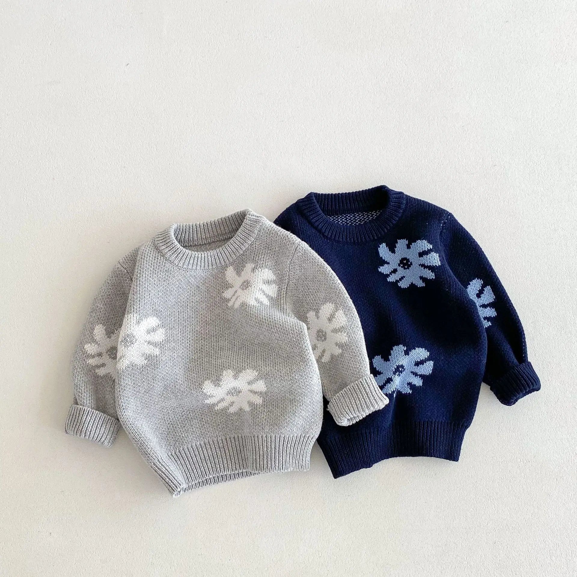 Floral Print Sweater