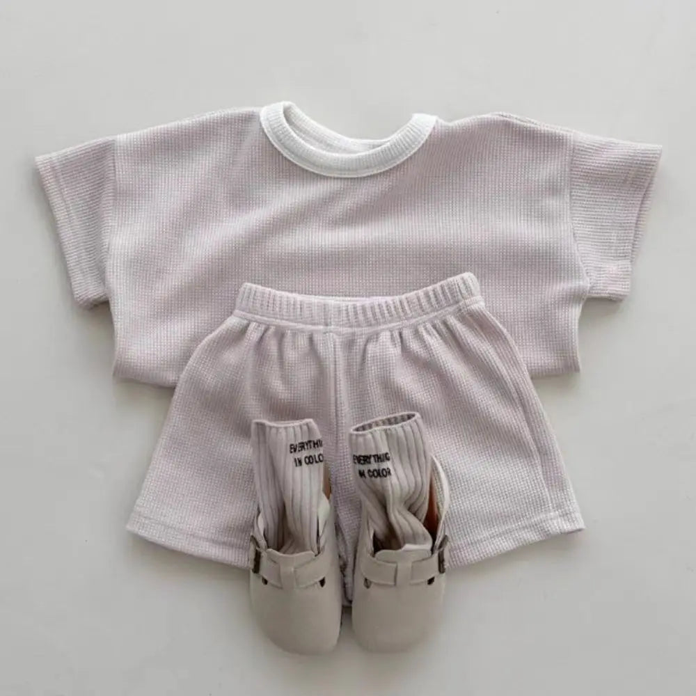 Solid Cotton Unisex Set