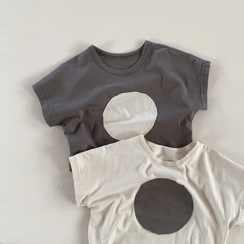 Geometric Print Short Sleeve Tee