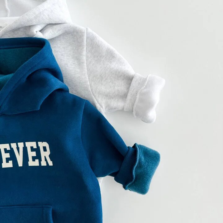 'FOREVER' Fleece Jogger Set