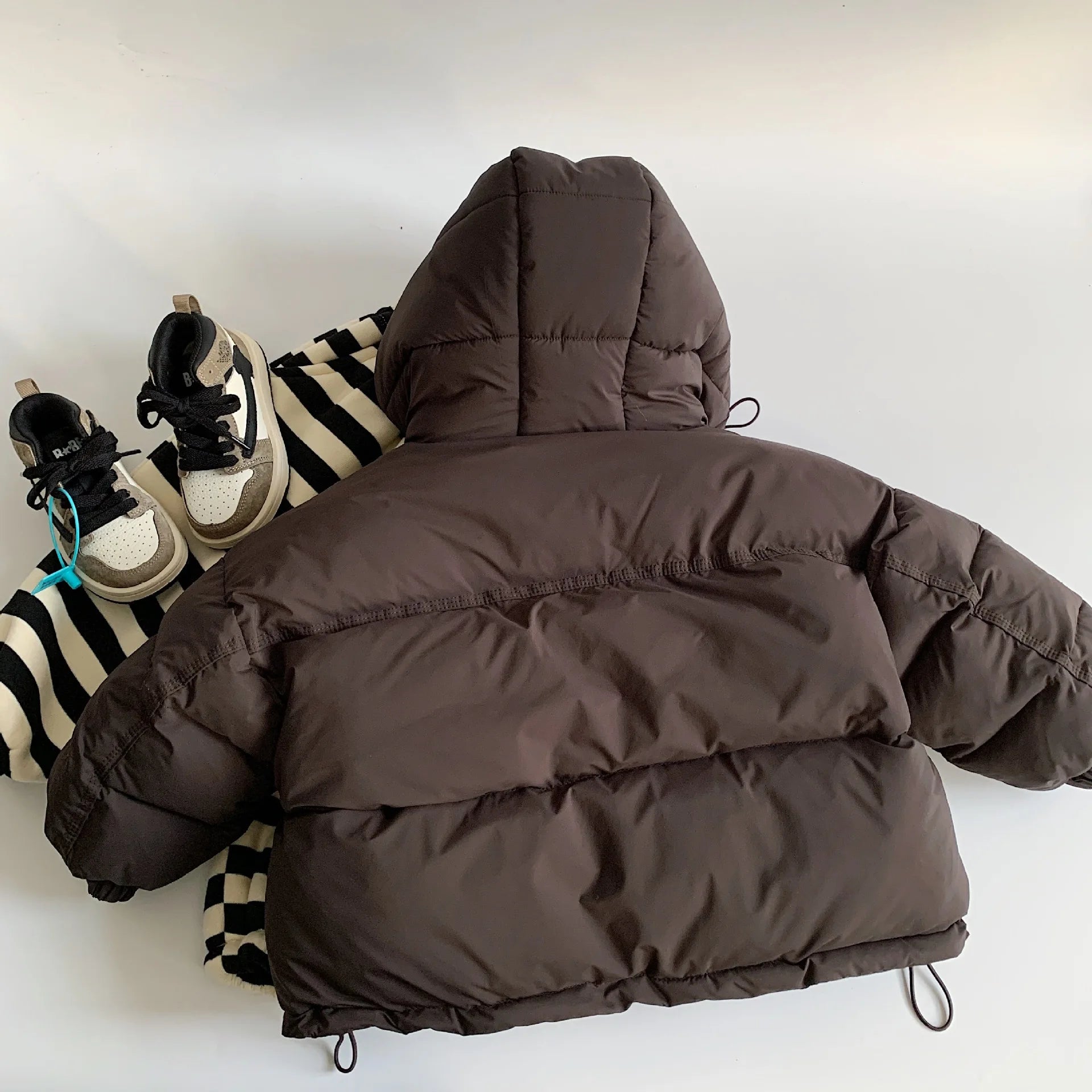 Kids Solid Puffer Jacket