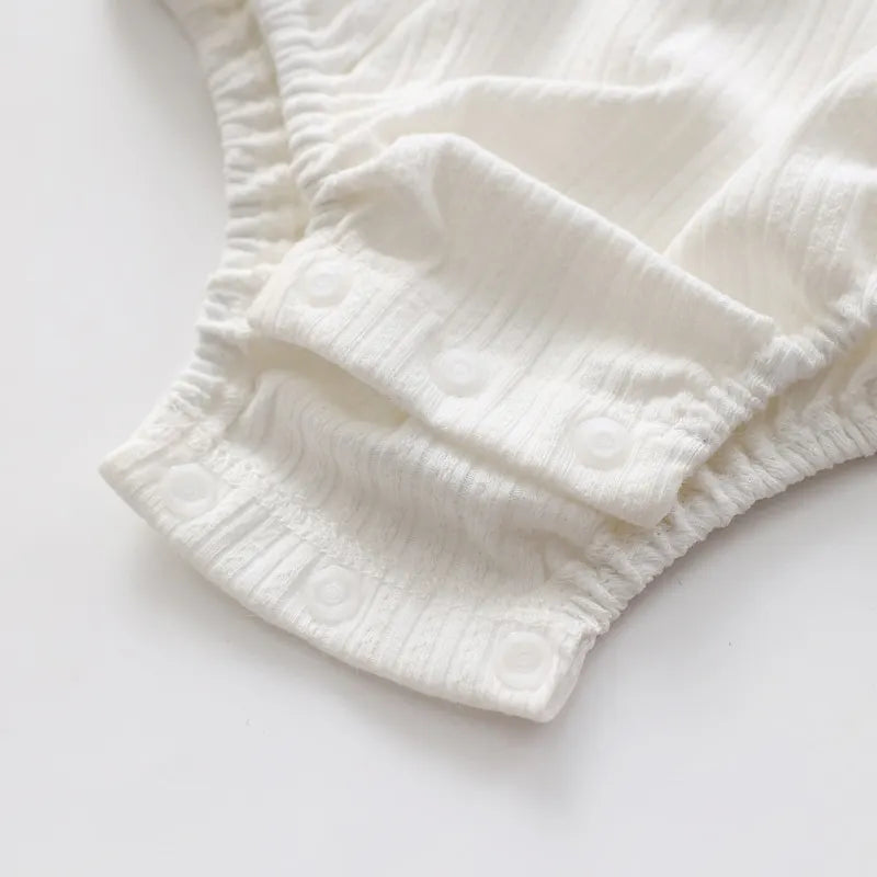 Bow Princess Long Sleeve Romper