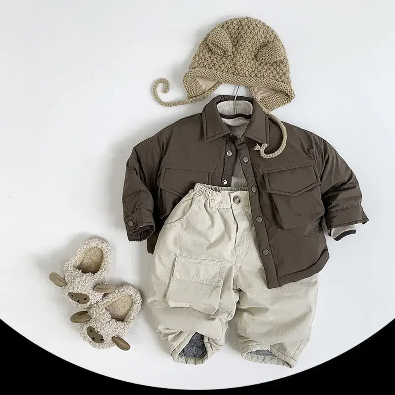 Thick Winter Cotton Padded Trousers