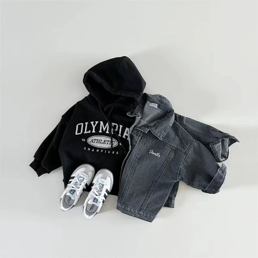Long-Sleeve Denim Jacket