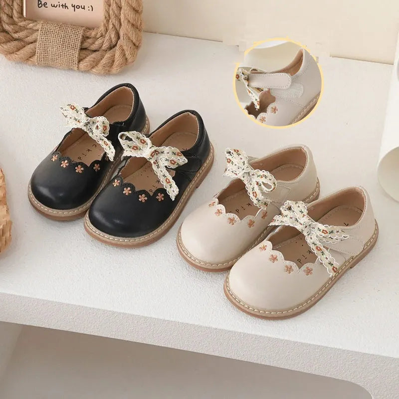 French Style Floral Shoes