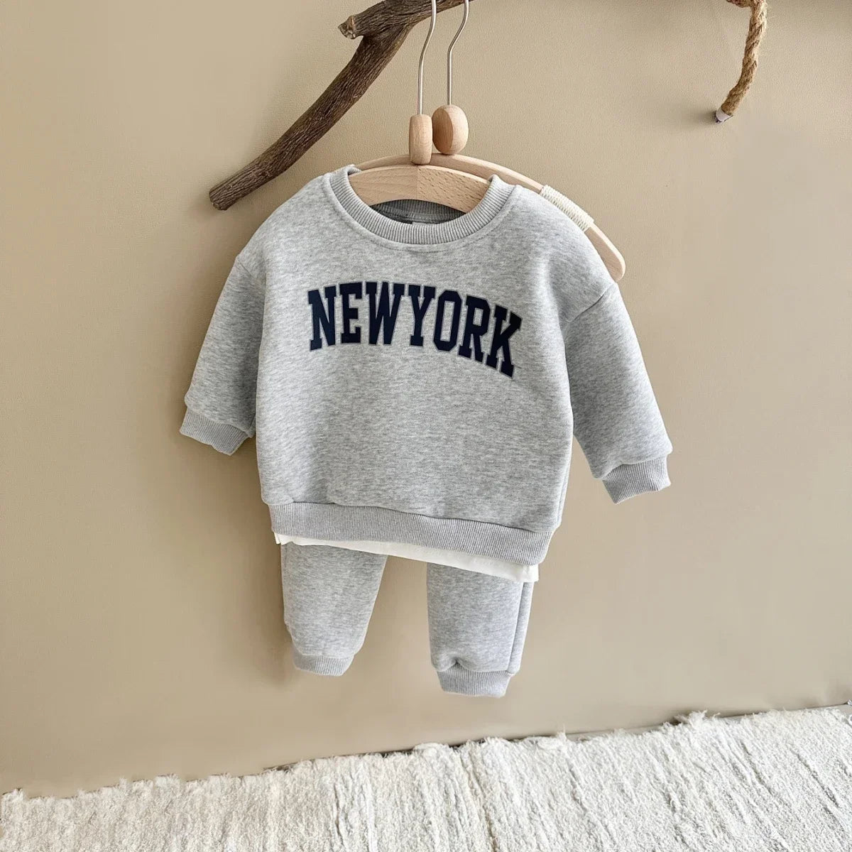 'NEW YORK' Jogger Set