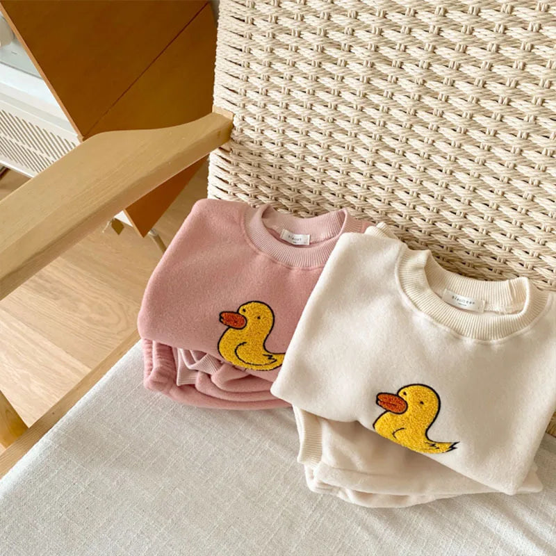 Warm Fleece Duck Set