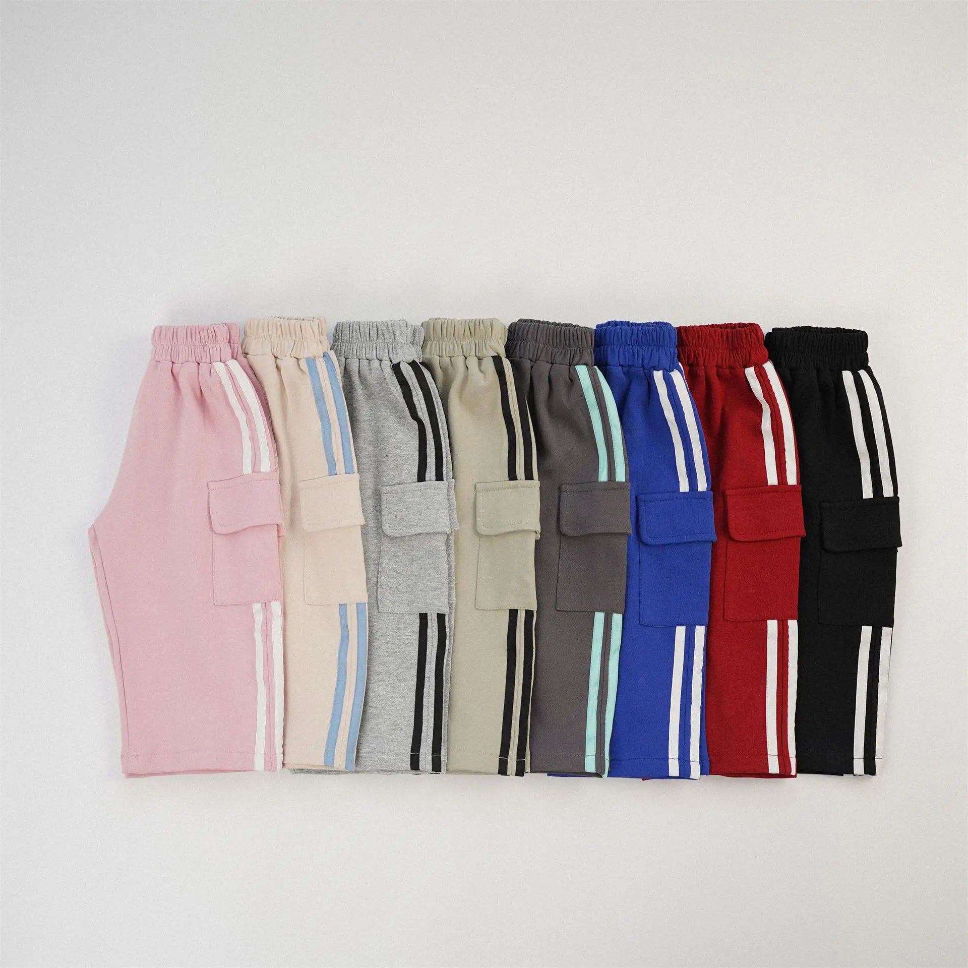Striped Cargo Pants