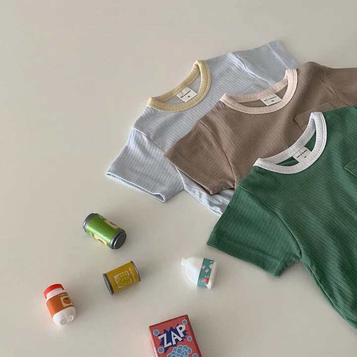 Solid Cool Sleeveless Romper & Onesie
